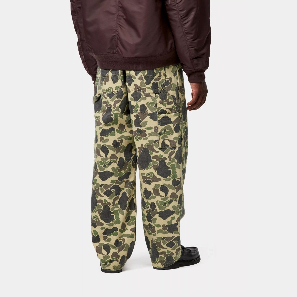 Carhartt WIP DUCK SINGLE KNEE PANT カーハートワークインプログレス ダック シングル ニー パンツ I033896【メンズ ワークパンツ カモフラージュ キャンバス 25FW】