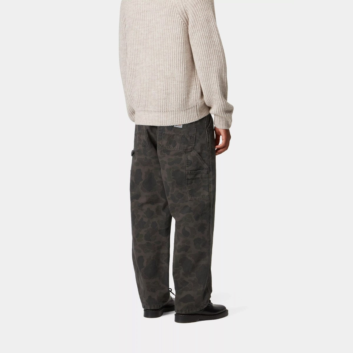 Carhartt WIP DUCK SINGLE KNEE PANT カーハートワークインプログレス ダック シングル ニー パンツ I033896【メンズ ワークパンツ カモフラージュ キャンバス 25FW】