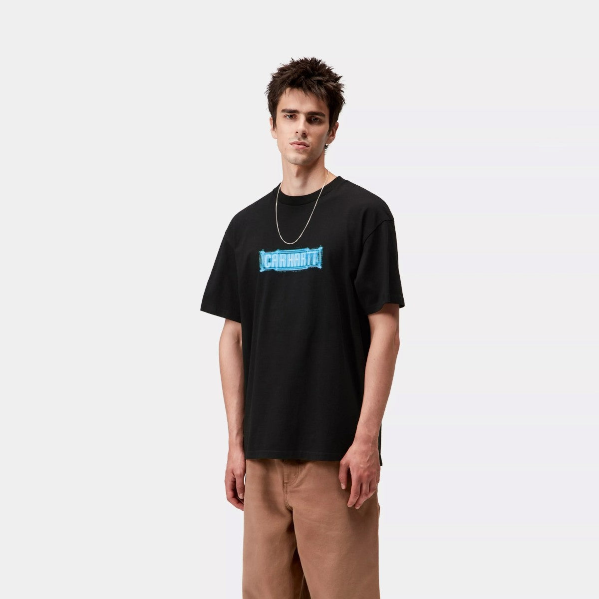 Carhartt WIP S/S ELECTRIC BOOGIE T-SHIRT カーハートワークインプログレス ショートスリーブ エレクトリック ブギー Tシャツ I035457【メンズ Tシャツ 半袖 グラフィックプリント カジュアル 25FW】