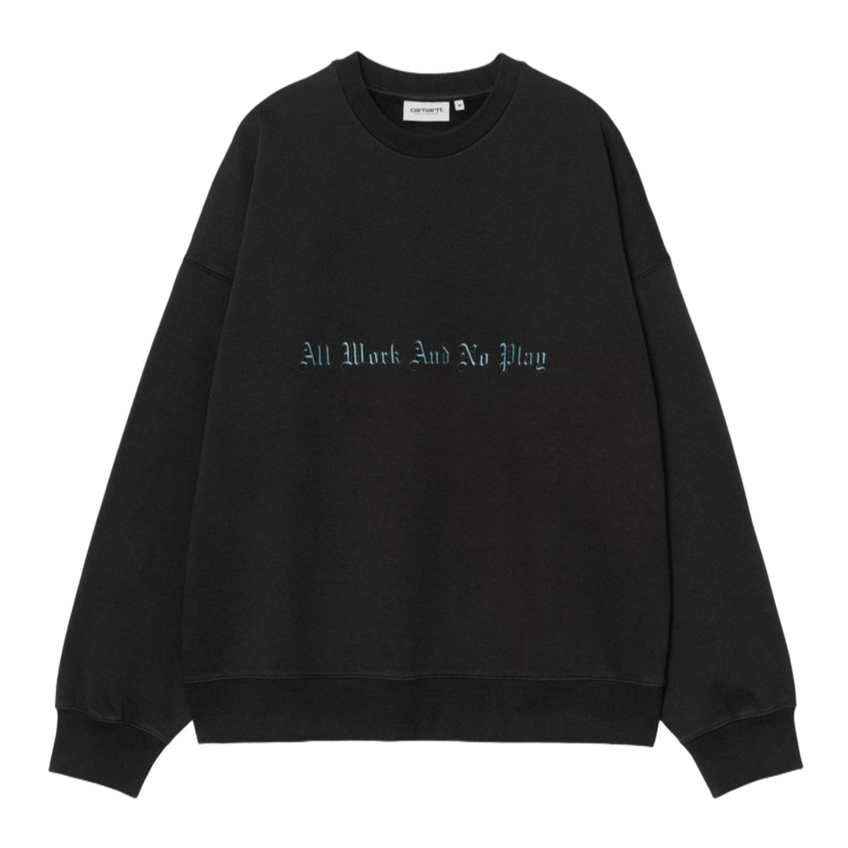 Carhartt WIP NO PLAY SWEATSHIRT カーハートワークインプログレス ノープレイ スウェットシャツ I035609【メンズ スウェットシャツ グラフィック 刺繍 裏起毛 カジュアル ルーズフィット 25FW】