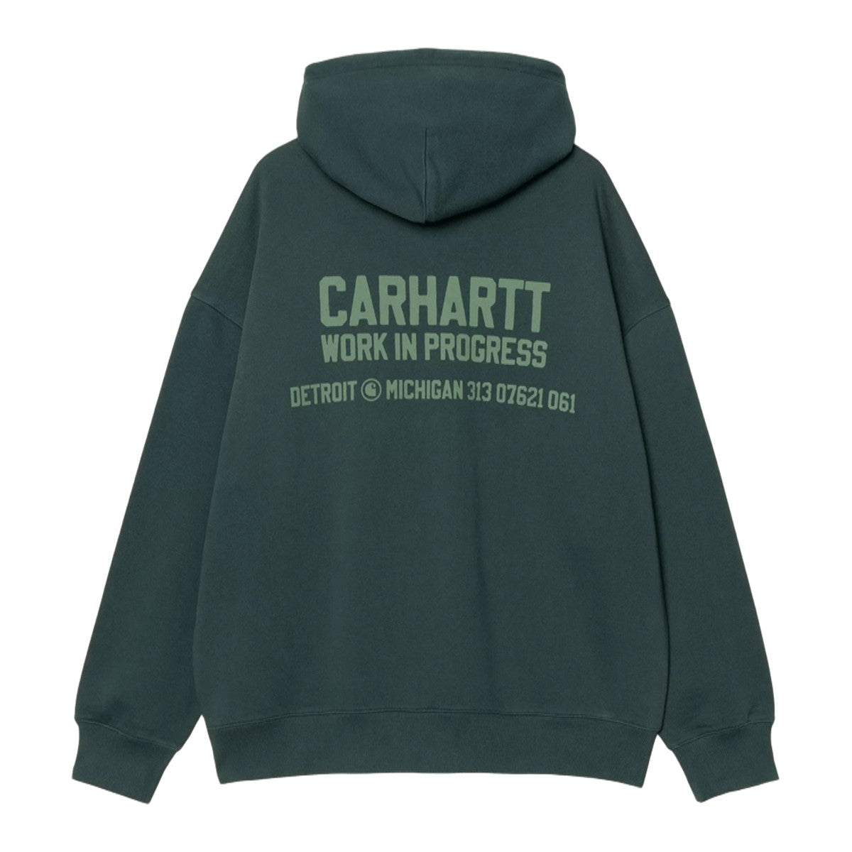 Carhartt WIP HOODED DISTANCE SWEATSHIRT カーハートワークインプログレス フーデッド ディスタンス スウェットシャツ I035639【メンズ トップス フーディー パーカー バックプリント 25FW】