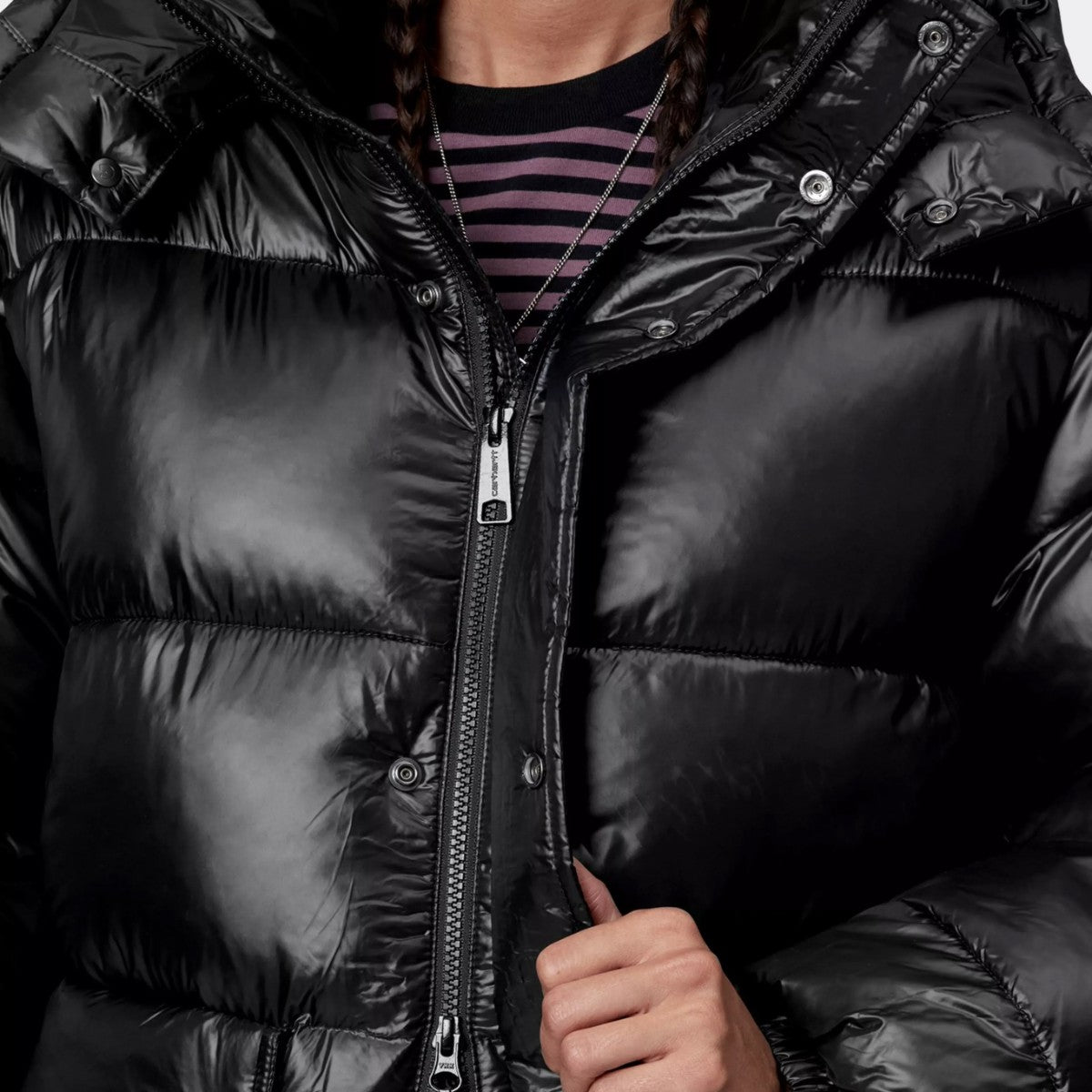 Carhartt WIP W' BENSON JACKET カーハートワークインプログレス ウィメンズ ベンソン ジャケット I035370【レディース ジャケット 中綿 防寒 ダウン スタンドカラー ジップ 25FW】