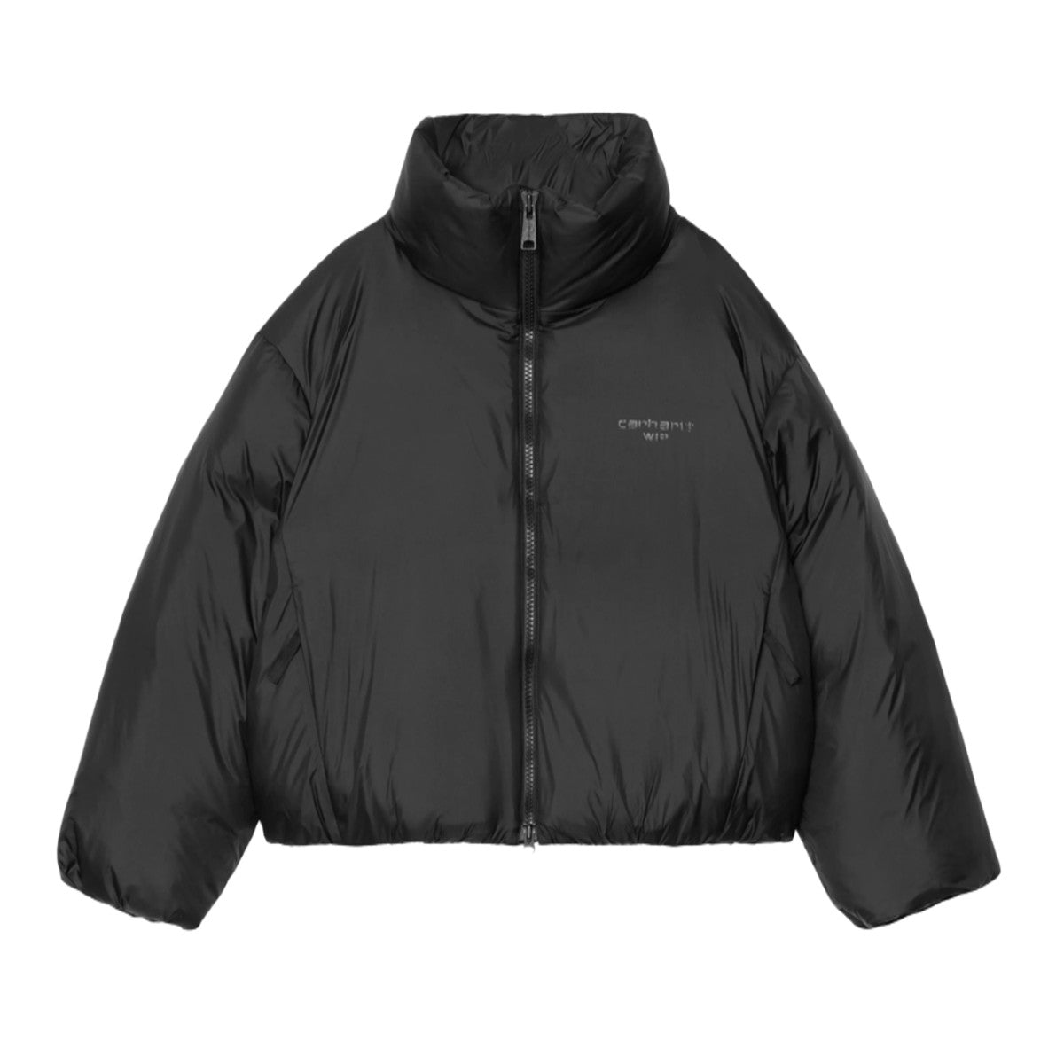 Carhartt WIP W' DEMI JACKET カーハートワークインプログレス ウィメンズ デミ ジャケット I035377【レディース ナイロンジャケット 軽量 防寒 ドローコード ロゴ 25FW】