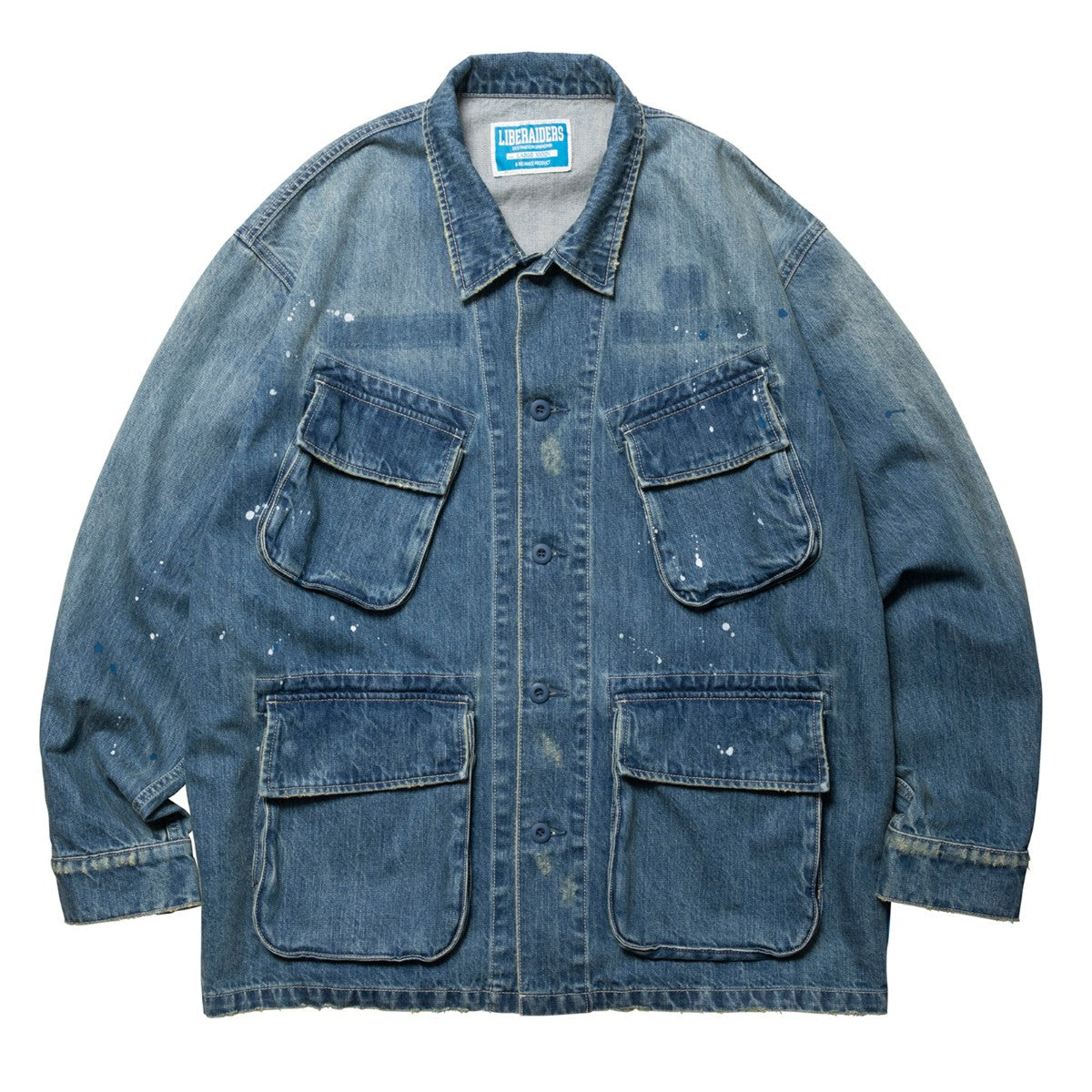 Liberaiders DENIM COMBAT JACKET 77010 – Kinetics（キネティクス