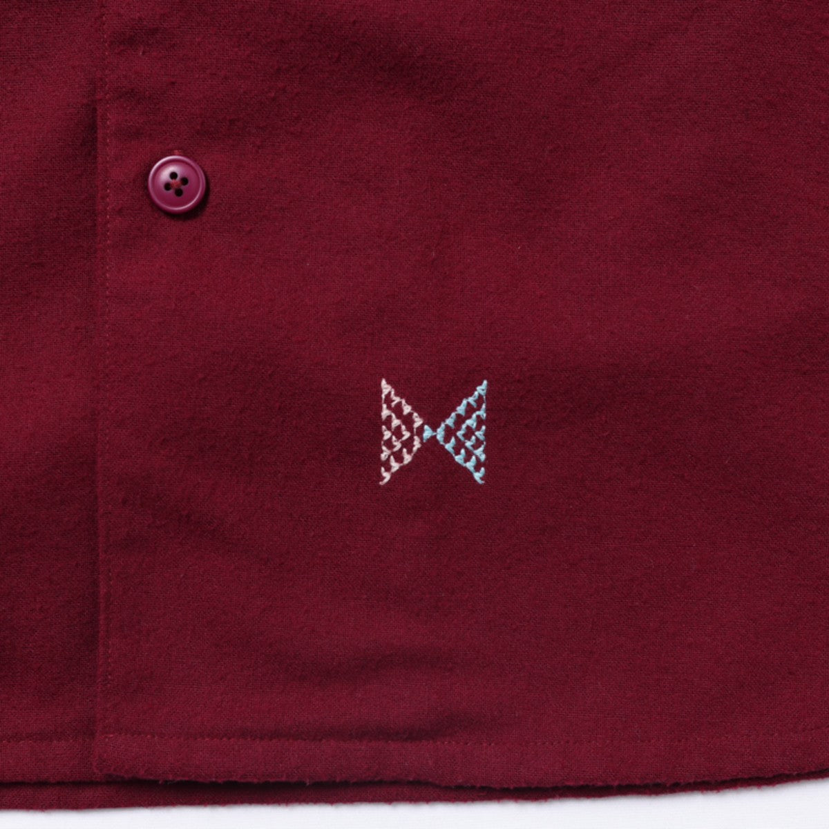 Liberaiders TIFINAGH EMBROIDERY FLANNEL SHIRT リベレイダース ティフィナグ エンブロイダリー フランネル シャツ 77101【メンズ フランネルシャツ 刺繍シャツ ティフィナグ 民族調 ユーズド加工 25FW】