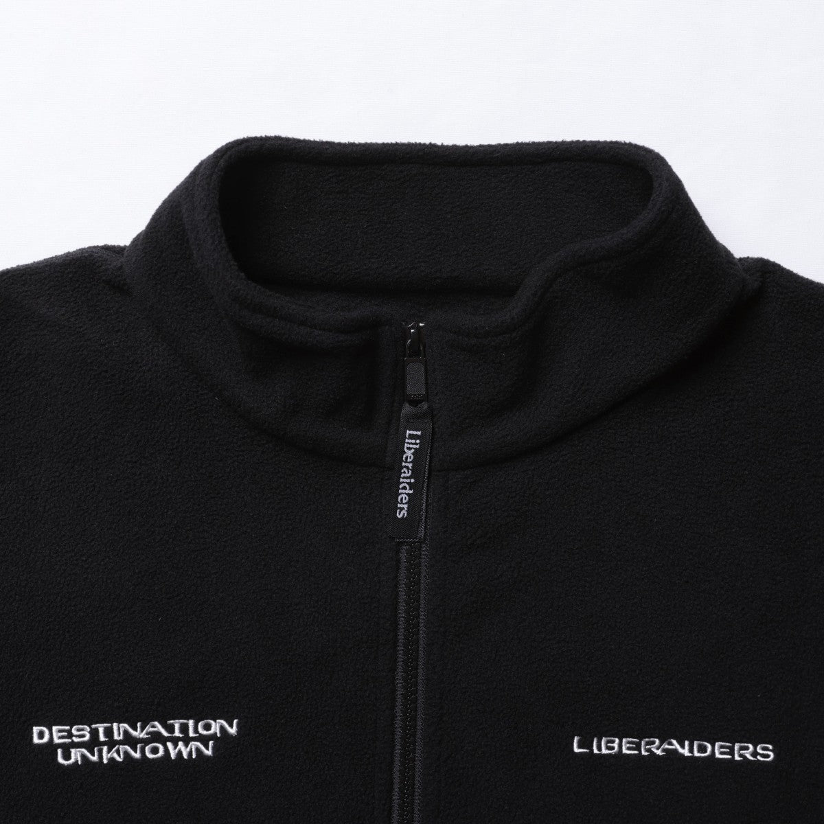 Liberaiders FLEECE HALF ZIP リベレイダース フリース ハーフジップ 77308【メンズ フリース ハーフジップ 3Dパターン 刺繍 デザインラベル 保温性 25FW】