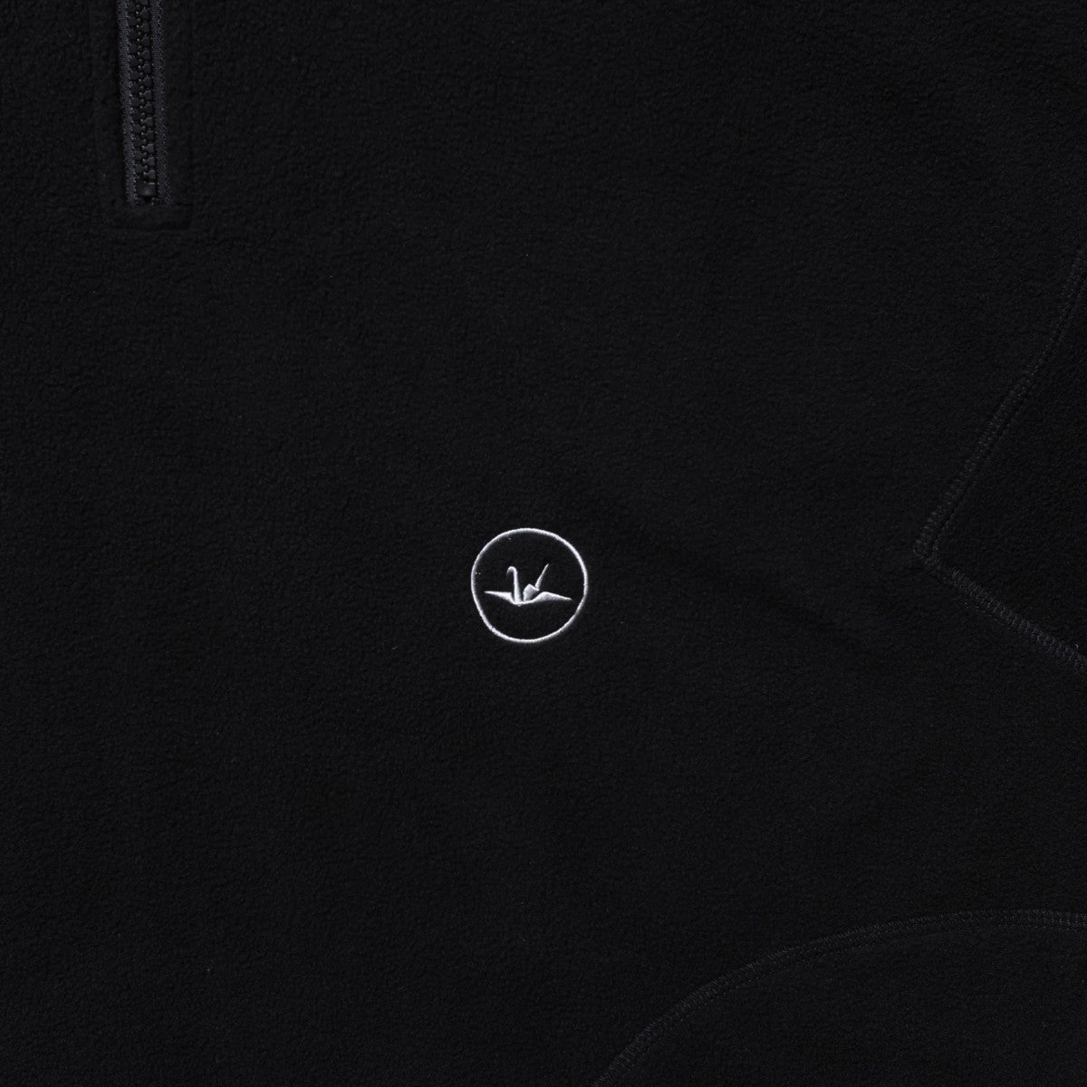 Liberaiders FLEECE HALF ZIP リベレイダース フリース ハーフジップ 77308【メンズ フリース ハーフジップ 3Dパターン 刺繍 デザインラベル 保温性 25FW】