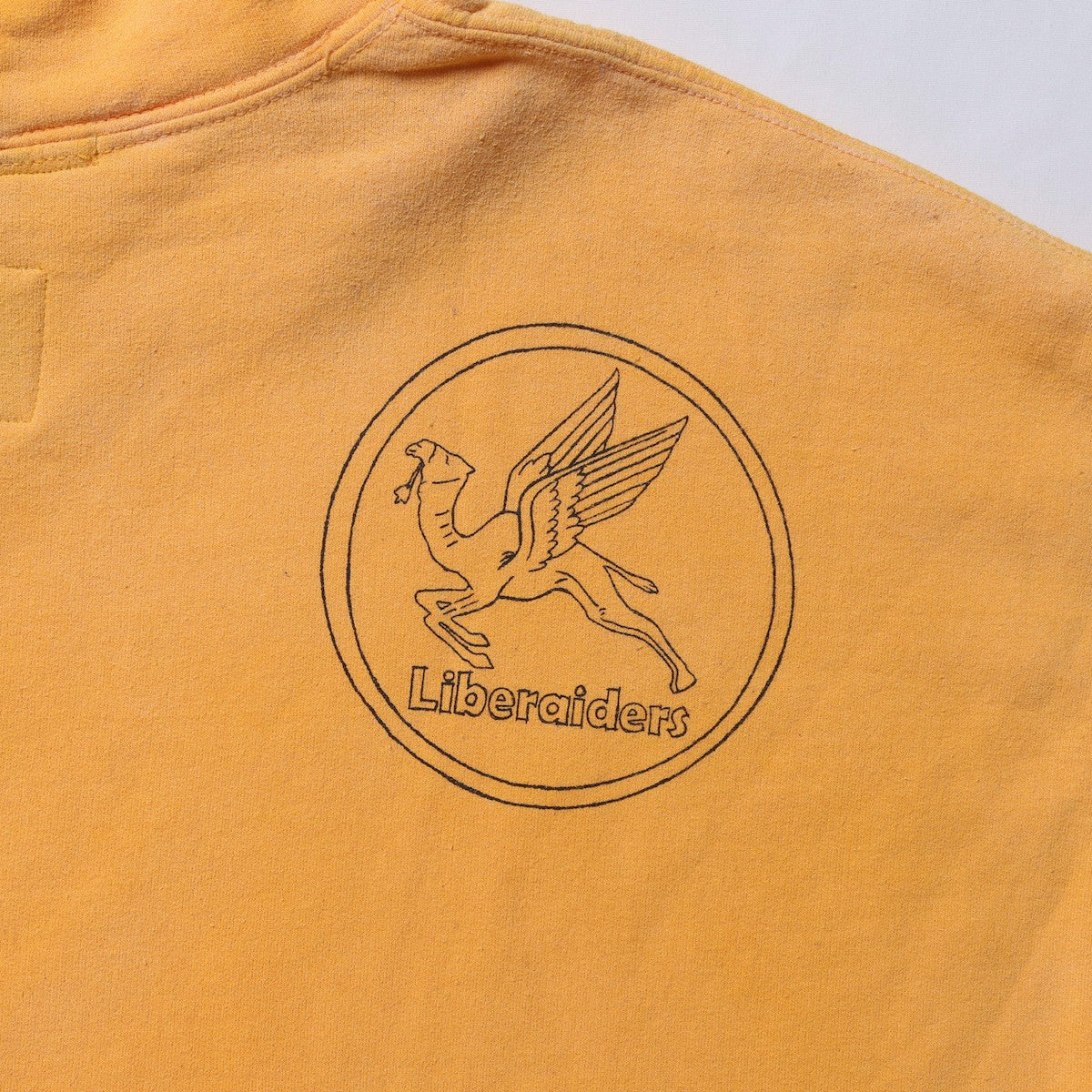 Liberaiders HANDWRITING PRINT HOODIE リベレイダース ハンドライティング プリント フーディー 77311【メンズ スウェット フーディ パーカー ヴィンテージ プリント カジュアル 25FW】