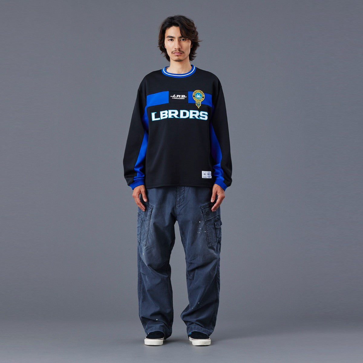 Liberaiders FOOTBALL JERSEY リベレイダース フットボール ジャージ 77501【メンズ トップス 長袖 サッカージャージ モロッコ 刺繍 ユニフォーム 25FW】