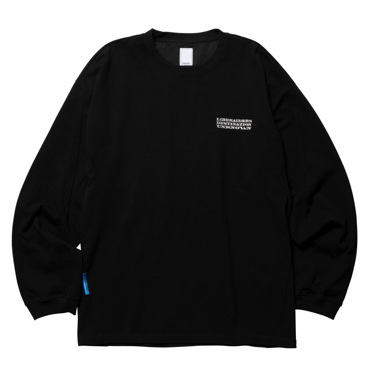 Liberaiders 3D CUT L/S TEE リベレイダース 3Dカット ロングスリーブ Tシャツ 77503【メンズ ロングスリーブ Tシャツ 長袖 ヘビーウェイト ワンウォッシュ シンプル 25FW】