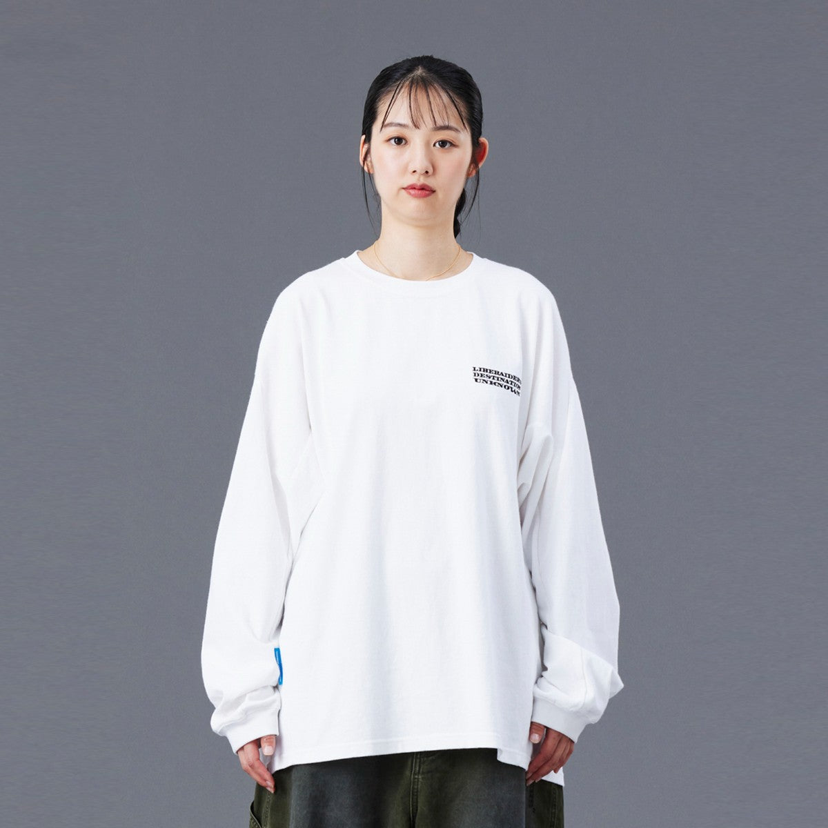 Liberaiders 3D CUT L/S TEE リベレイダース 3Dカット ロングスリーブ Tシャツ 77503【メンズ ロングスリーブ Tシャツ 長袖 ヘビーウェイト ワンウォッシュ シンプル 25FW】