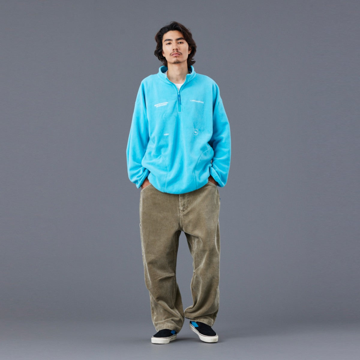 Liberaiders GARMENT DYED CORDUROY SARROUEL PANTS リベレイダース ガーメントダイ コーデュロイ サルエル パンツ 77707【メンズ コーデュロイパンツ サルエル ペインター 製品染め 25FW】