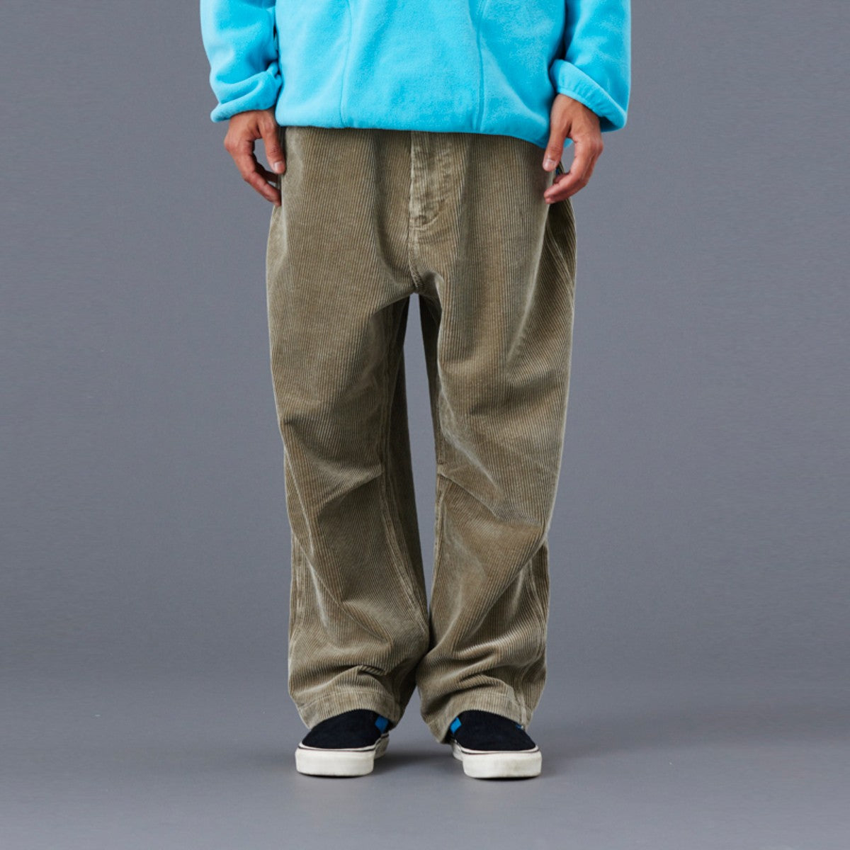 Liberaiders GARMENT DYED CORDUROY SARROUEL PANTS リベレイダース ガーメントダイ コーデュロイ サルエル パンツ 77707【メンズ コーデュロイパンツ サルエル ペインター 製品染め 25FW】