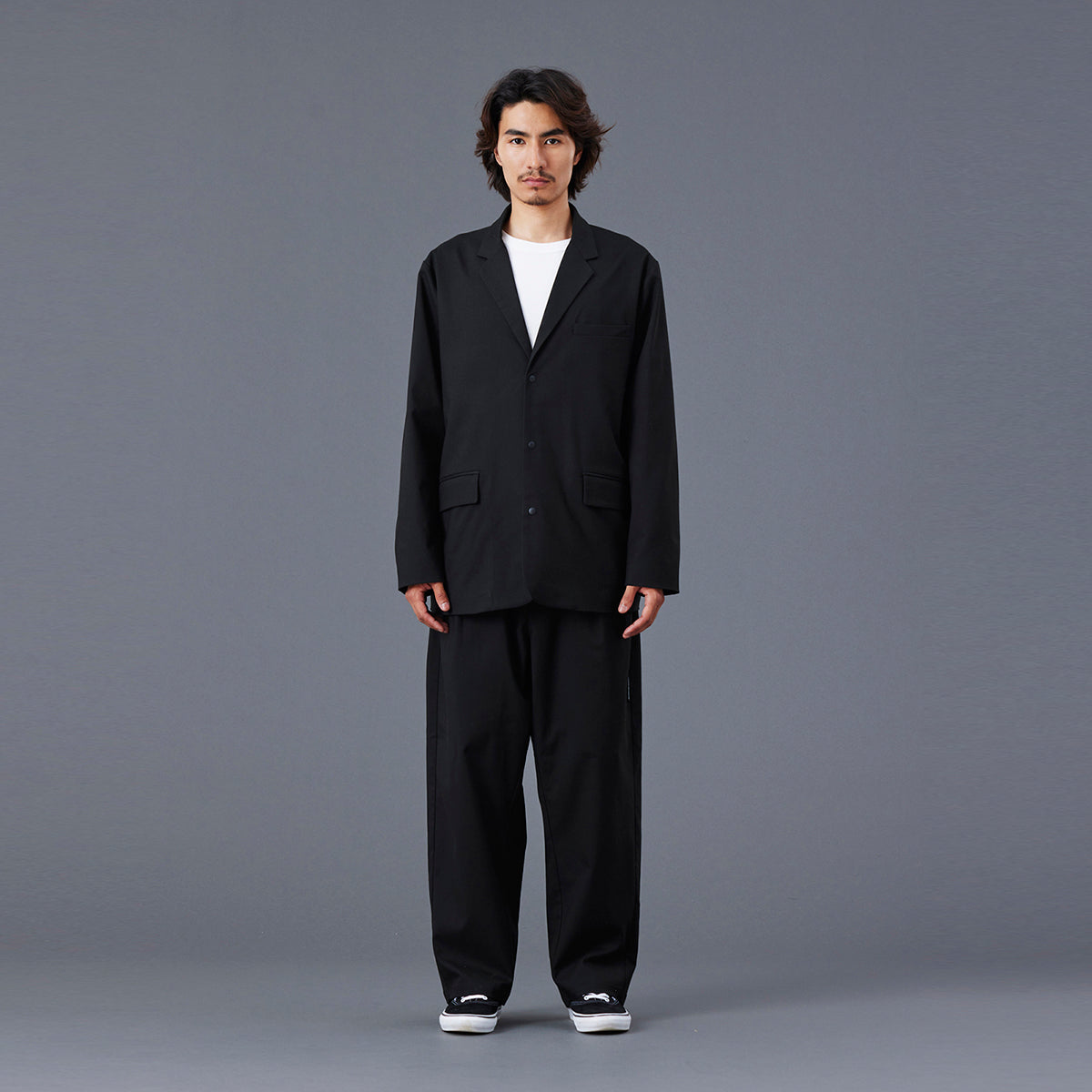 Liberaiders T/R TAPERED SLACKS リベレイダース T/R テーパード スラックス 77713【メンズ スラックス テーパードパンツ ワンタック カジュアル 25FW】