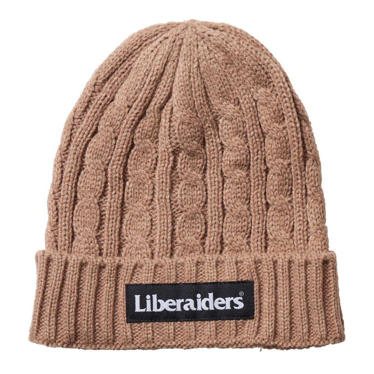 Liberaiders CABLE KNIT CAP リベレイダース ケーブル ニット キャップ 77903【メンズ ニットキャップ ケーブル 編み ユニセックス シンプル カジュアル 25FW】