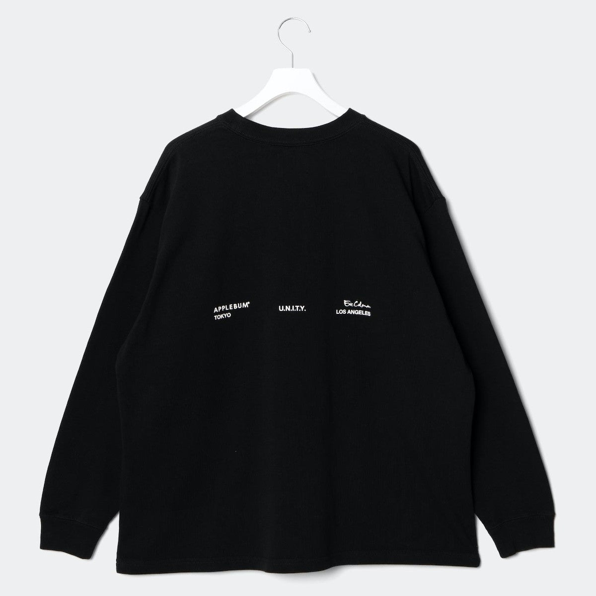APPLEBUM “ERIC COLEMAN” L/S T SHIRT-MV2 アップルバム “エリック・コールマン” ロングスリーブ Tシャツ-MV2 EC2511104【メンズ 長袖Tシャツ カットソー グラフィックプリント ヘビーウェイト コラボレーション 25FW】