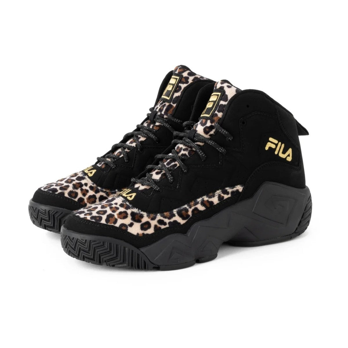 FILA MB LEOPARD フィラ エムビーレオパード MFW25057014【メンズ スニーカー レオパード バスケットボール NBA シグネチャー 25FW】
