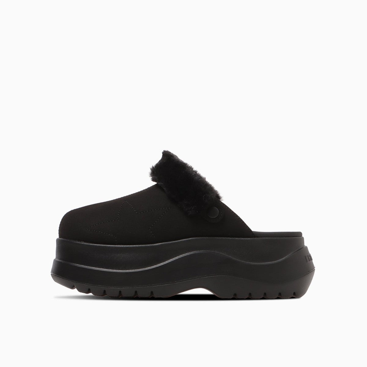 CONVERSE CHEWY CLG コンバース チューイー CLG 33800082【レディース 厚底サンダル クロッグシューズ ファー付き 2WAY クッション性 25FW】