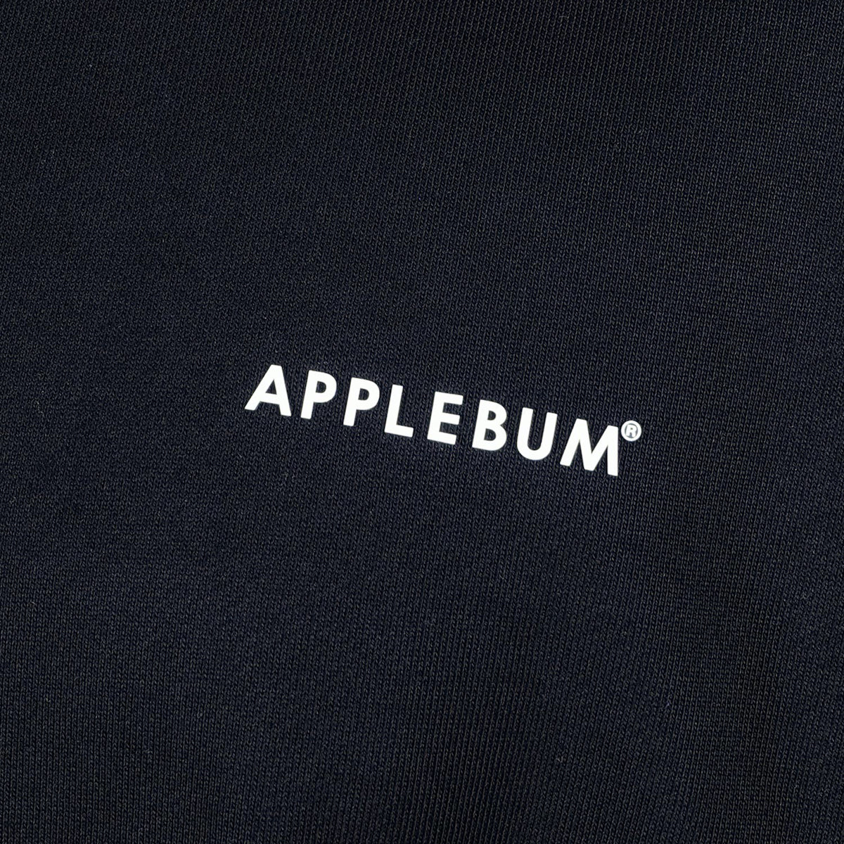 APPLEBUM Logo Crew Sweat アップルバム ロゴ クルー スウェット 2520411【メンズ スウェット クルーネック ベーシック シンプル 裏パイル セットアップ可 25FW】