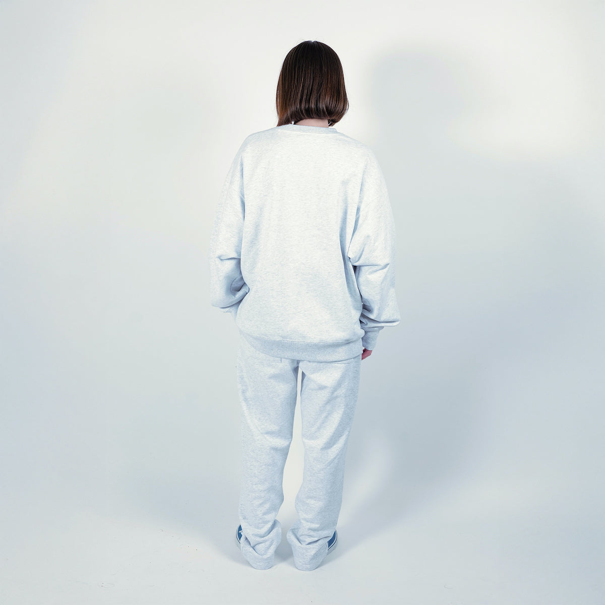 APPLEBUM Logo Crew Sweat アップルバム ロゴ クルー スウェット 2520411【メンズ スウェット クルーネック ベーシック シンプル 裏パイル セットアップ可 25FW】