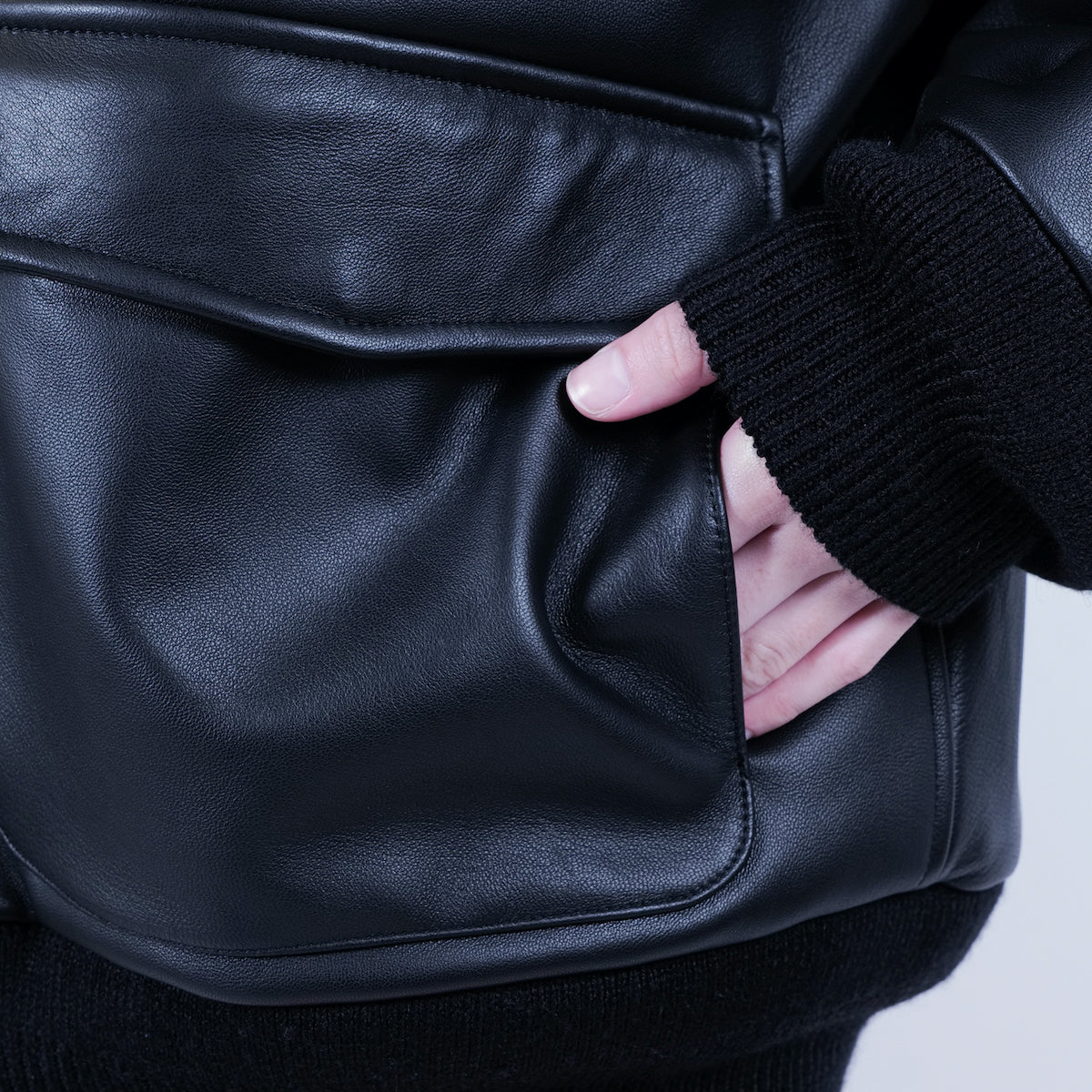 APPLEBUM A-2 Leather Jacket アップルバム A-2 レザー ジャケット 2520602【メンズ ジャケット アウター ラムレザー ロゴ 25FW】