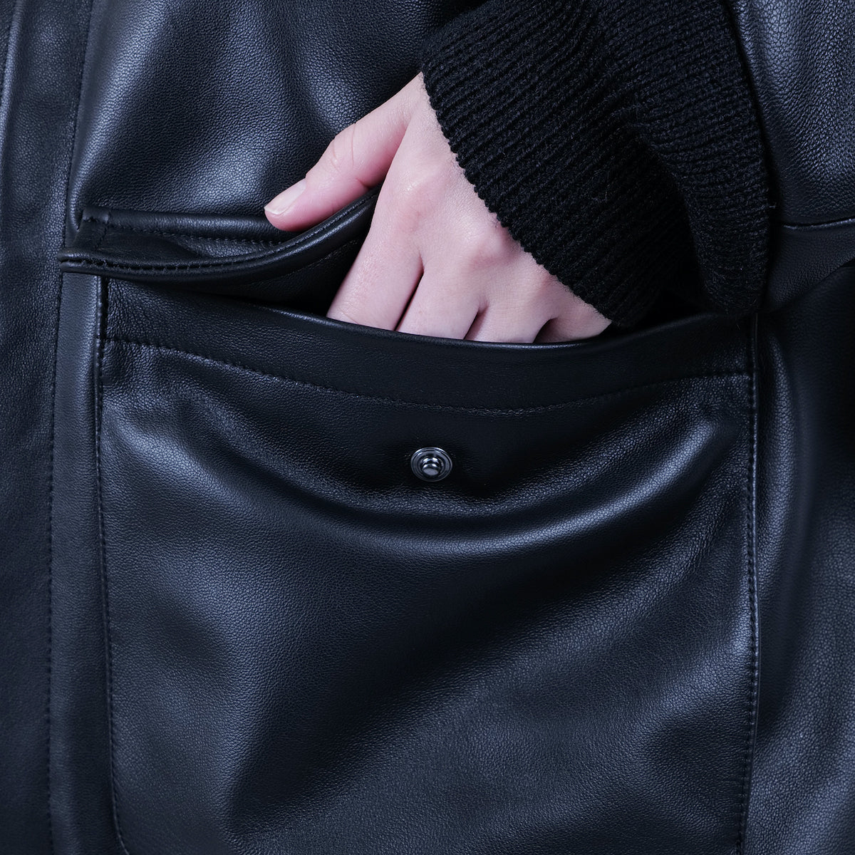 APPLEBUM A-2 Leather Jacket アップルバム A-2 レザー ジャケット 2520602【メンズ ジャケット アウター ラムレザー ロゴ 25FW】