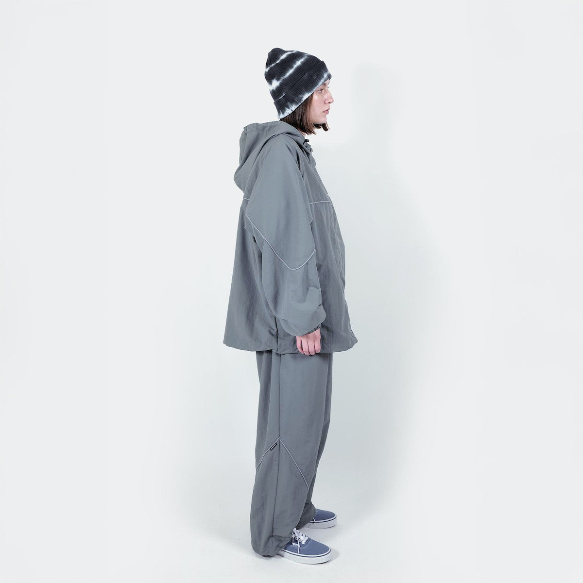 APPLEBUM Nylon Track Jacket アップルバム ナイロン トラックジャケット 2520620【メンズ アウター トラックジャケット ナイロン スポーツ ミリタリー セットアップ可 25FW】