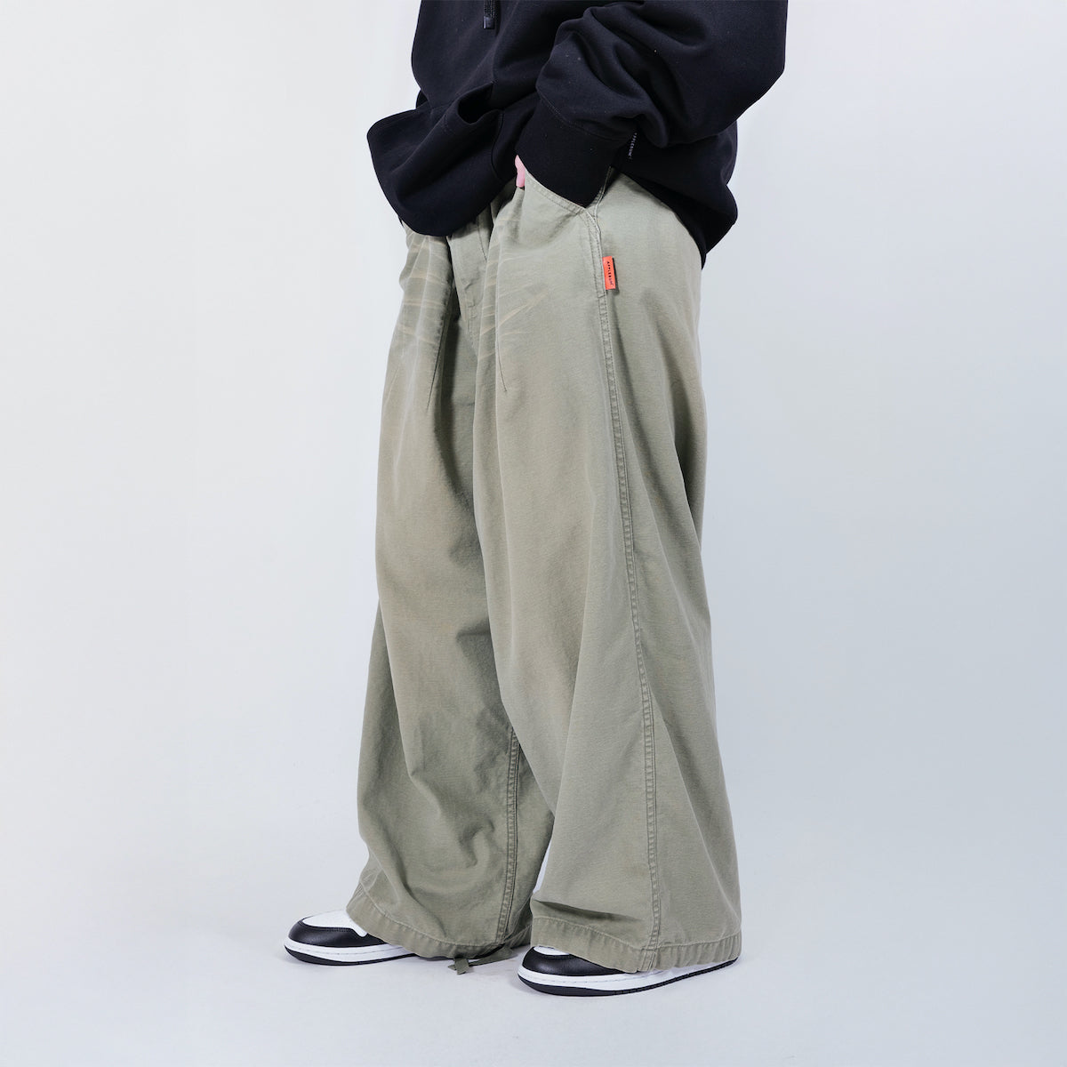 APPLEBUM Wide Military Pants アップルバム ワイド ミリタリー パンツ 2520803【メンズ ミリタリーパンツ ワイドシルエット ストリート 25FW】