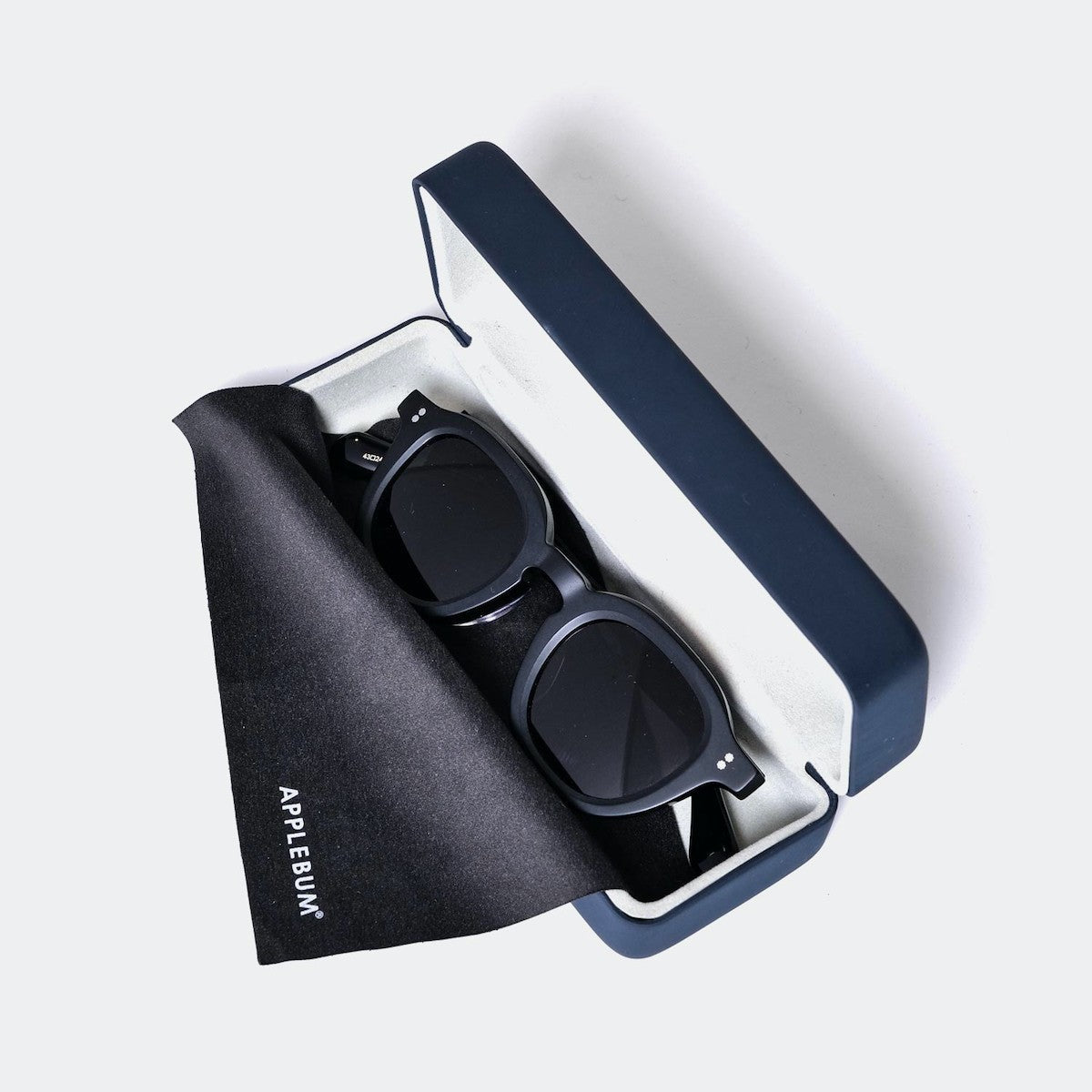 APPLEBUM LGA Matte Sunglasses アップルバム LGA マット サングラス 2521003【メンズ ボストン型サングラス マット加工 日本製 ケース付き 25FW】