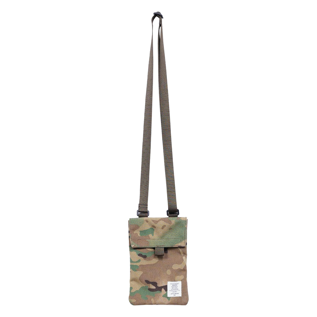 APPLEBUM Camo Neck Pouch アップルバム カモ ネックポーチ 2521010【メンズ ネックポーチ ナイロン素材 耐久性 小物収納 ユニセックス 25FW】