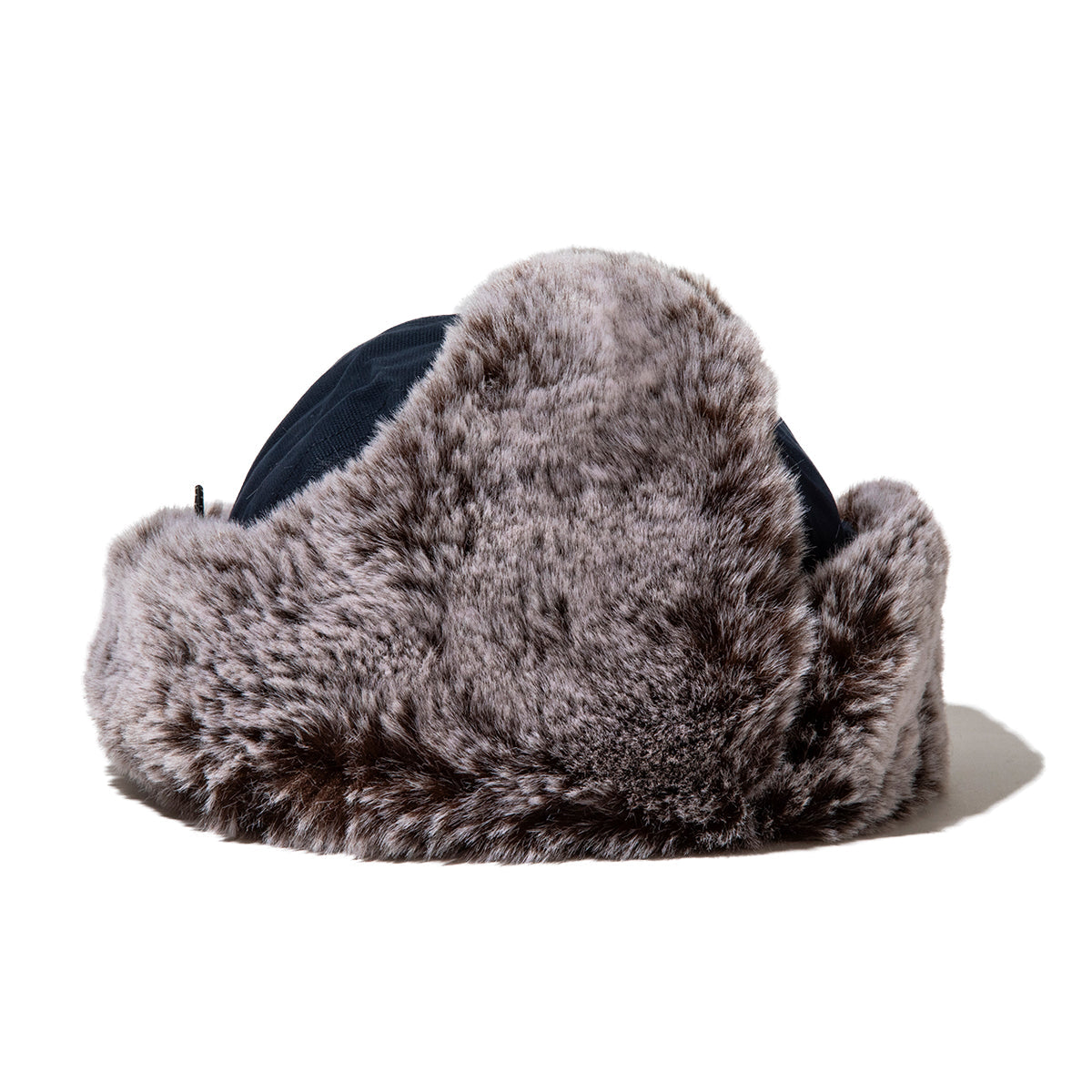 POLER MILITARY FUR VISOR CAP ポーラー ミリタリー ファー バイザー キャップ 253MCV0083【メンズ フライトキャップ ファーキャップ 防寒 アウトドア 冬小物 刺繍ロゴ 25FW】