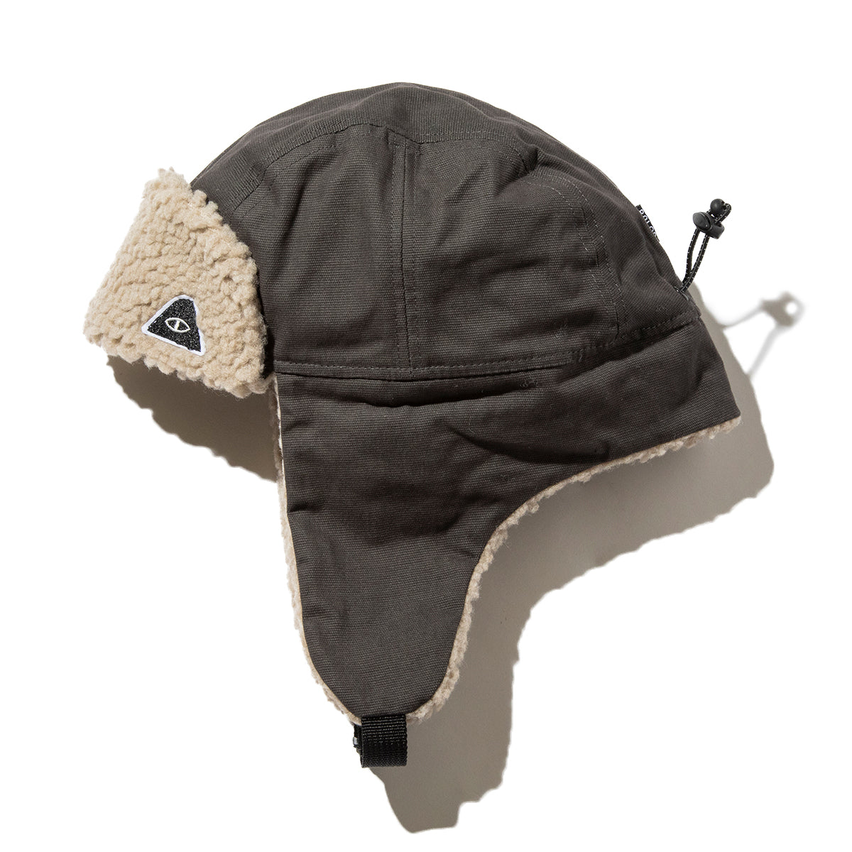 POLER MILITARY BOA VISOR CAP ポーラー ミリタリー ボア バイザー キャップ 253MCV0084【メンズ フライトキャップ ボアキャップ 防寒 アウトドア 秋冬 25FW】