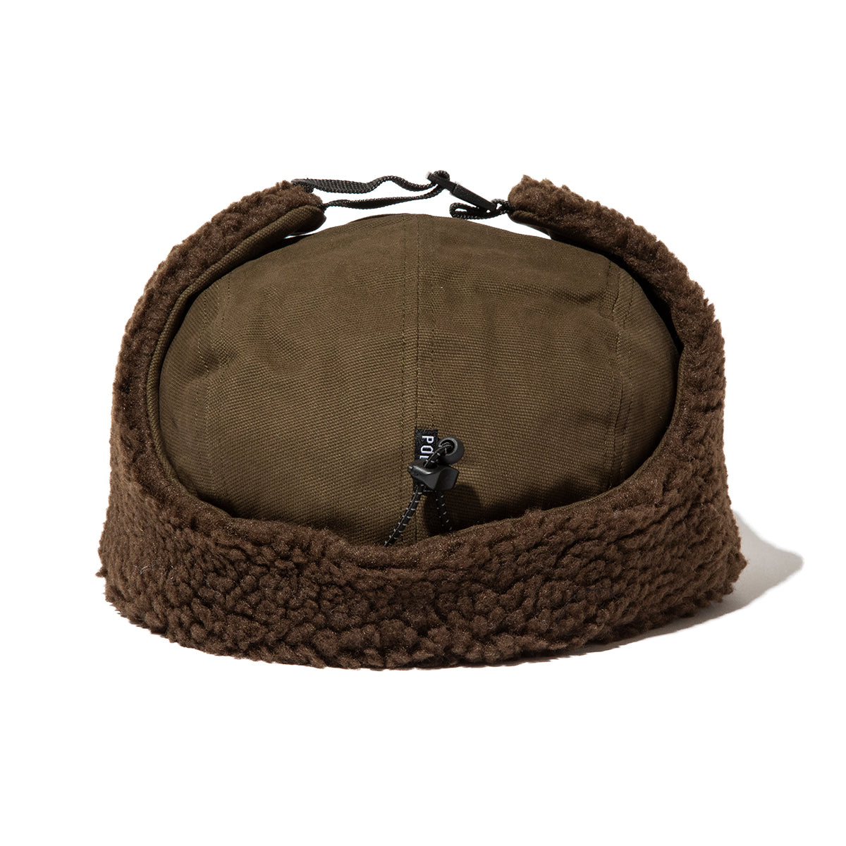 POLER MILITARY BOA VISOR CAP ポーラー ミリタリー ボア バイザー キャップ 253MCV0084【メンズ フライトキャップ ボアキャップ 防寒 アウトドア 秋冬 25FW】