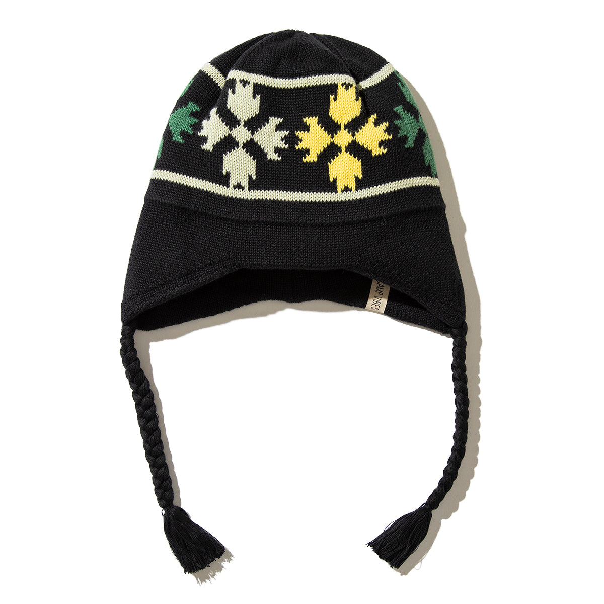POLER BEAR PAW FLAP BEANIE ポーラー ベア ポー フラップ ビーニー 253MCV0113【メンズ ビーニー フラップニット帽 防寒 アウトドア 25FW】