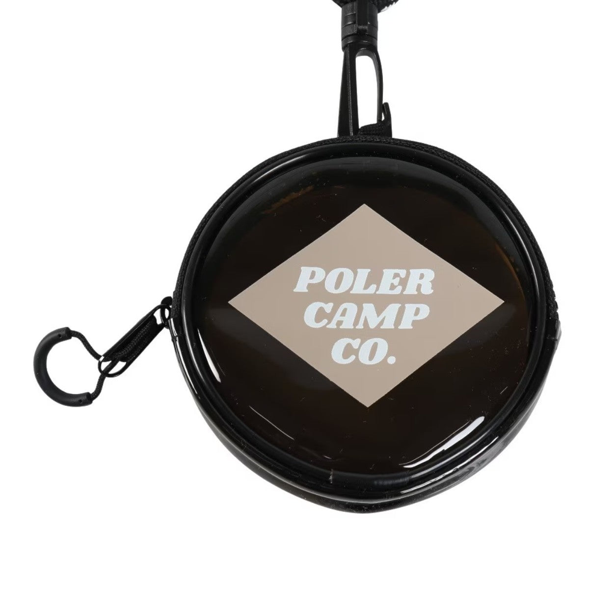 POLER HIGH&DRY PVC ROUND POUCH ポーラー HIGH&DRY PVC ラウンドポーチ 253MCV0118【メンズ ポーチ PVC シースルー アウトドア 防水 25FW】
