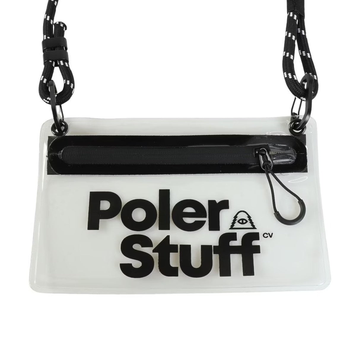 POLER HIGH&DRY PVC CLEAR MOBILE SACOCHE ポーラー HIGH&DRY PVC クリア モバイル サコッシュ 253MCV0119【メンズ サコッシュ PVC シースルー 小物入れ 収納 25FW】