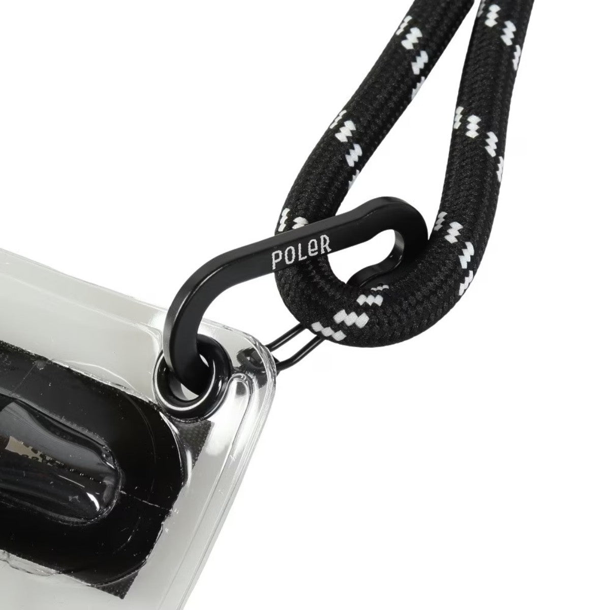 POLER HIGH&DRY PVC CLEAR MOBILE SACOCHE ポーラー HIGH&DRY PVC クリア モバイル サコッシュ 253MCV0119【メンズ サコッシュ PVC シースルー 小物入れ 収納 25FW】