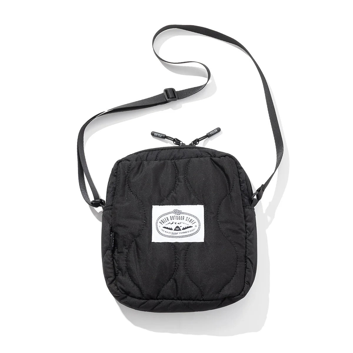 POLER QUILTED SHOULDER POUCH ポーラー キルテッド ショルダーポーチ 253MCV0124【メンズ ショルダーポーチ キルティング ミリタリー 小型 収納 25FW】