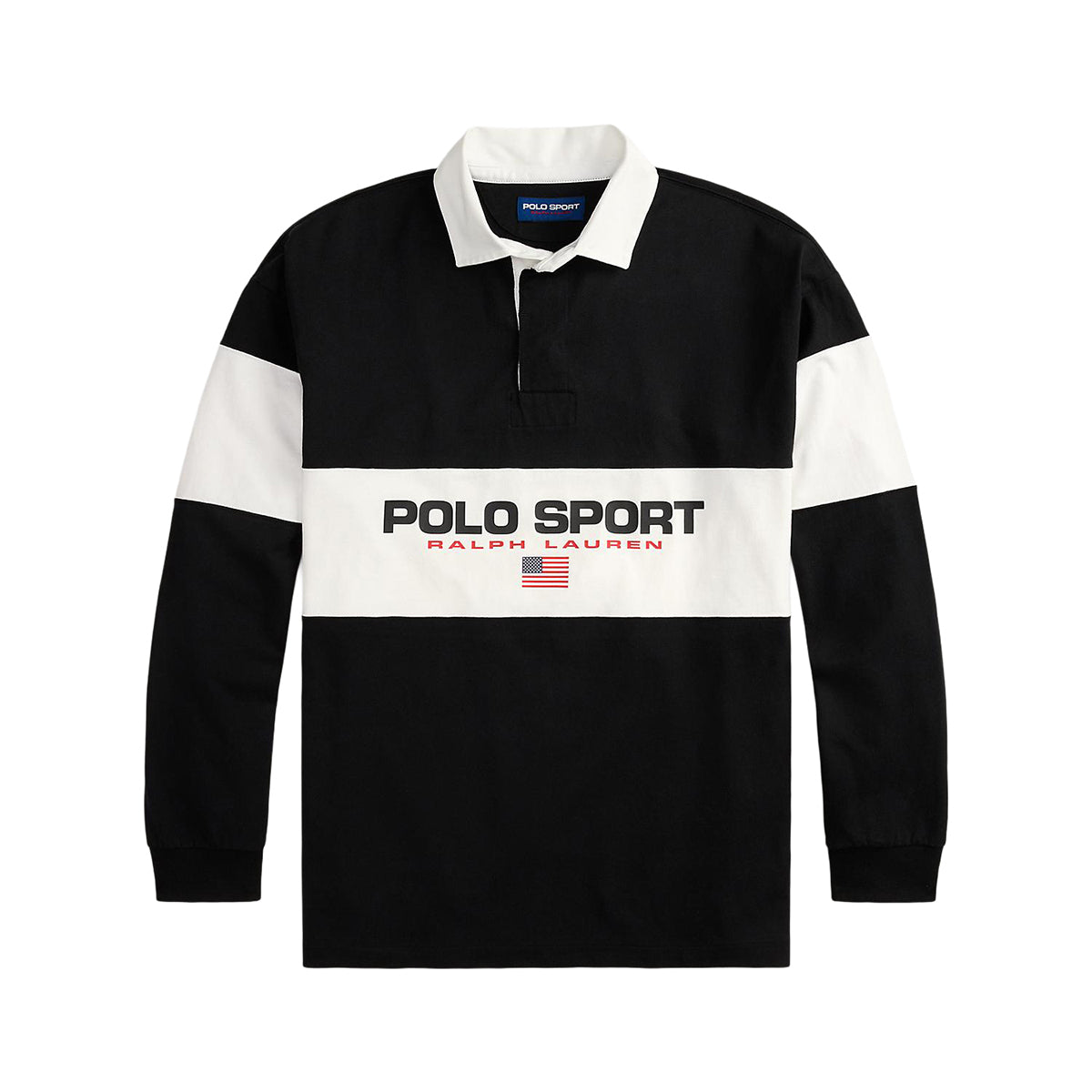 POLO RALPH LAUREN LONG SLEEVE RUGBY SHIRT JERSEY ポロ ラルフ ローレン ロングスリーブ ラグビー シャツ MNPOKNI16824566001【メンズ 長袖 ラガーシャツ ビッグフィット 25FW】