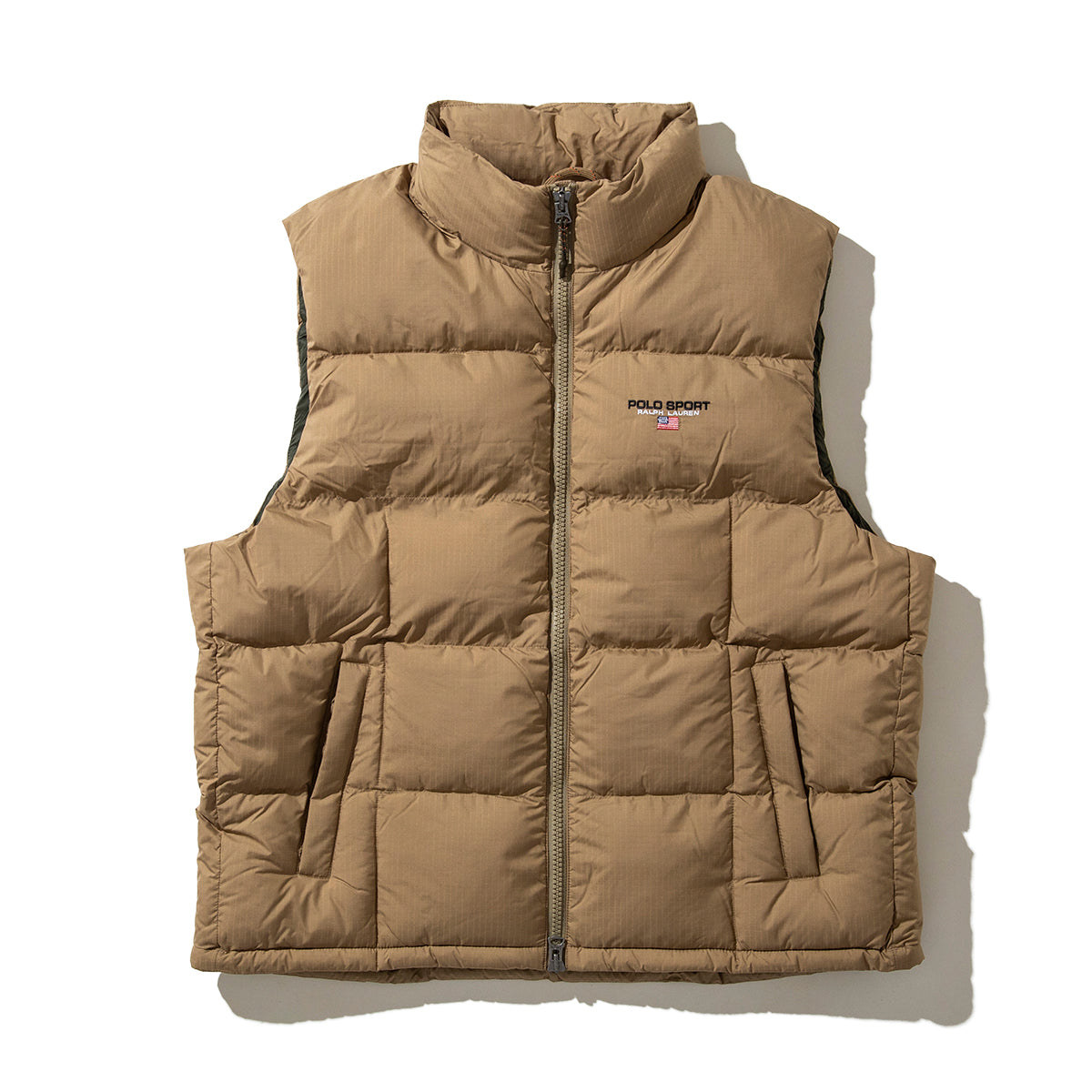 POLO RALPH LAUREN INSULATED QUILTED VEST ポロ ラルフ ローレン インサレーテッド キルテッド ベスト MNPOOTW1N220242250【メンズ ユニセックス ジップポケット モックネック 中綿入り 防寒 25FW】