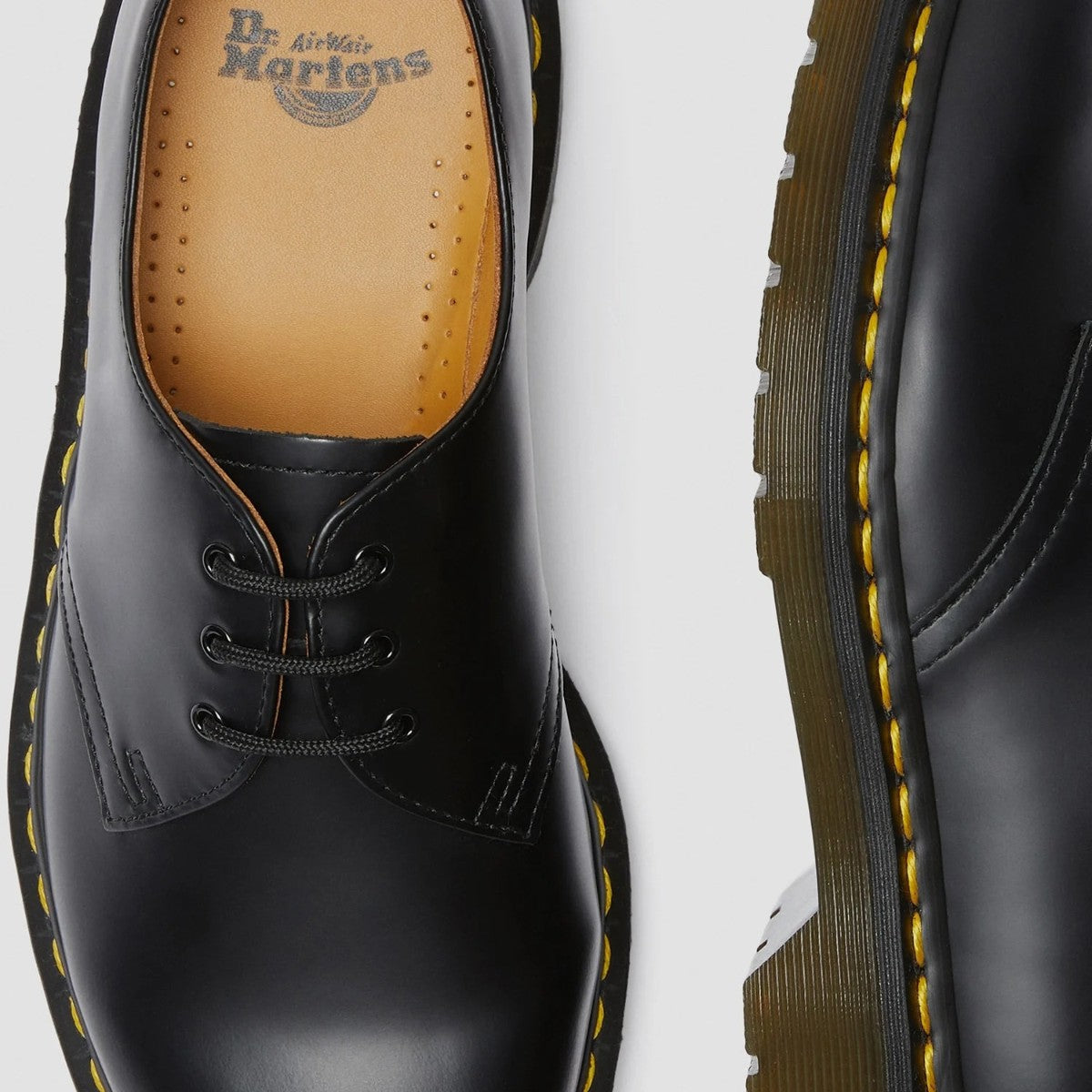 Dr. MARTENS 1461 3 HOLE SHOE ドクターマーチン 1461 3 ホール シューズ DM-10085001-BK【メンズ 3ホール シューズ スムースレザー 定番 ウェルトステッチ 25FW】