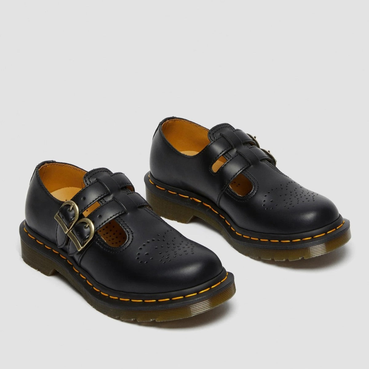 Dr. MARTENS 8065 MARY JANE SHOE ドクターマーチン 8065 メリージェーンシューズ DM-12916001-BK【レディース ストラップ シューズ スムースレザー 25FW】