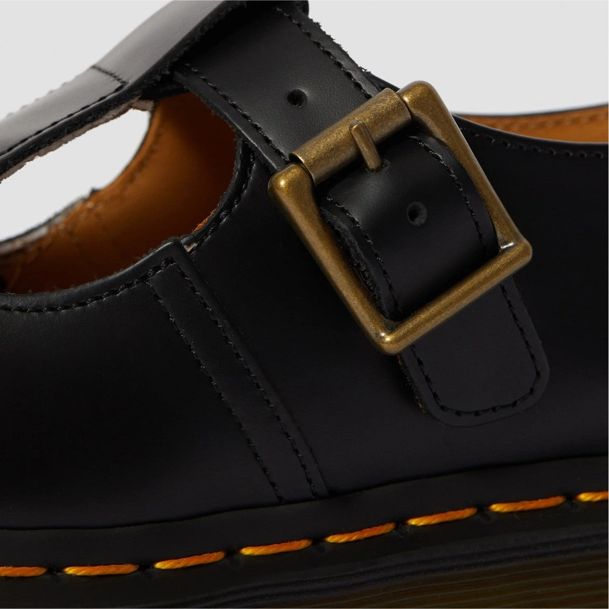 Dr. MARTENS POLLEY T BAR SHOE ドクターマーチン POLLEY Tバーシューズ DM-14852001-BLK【レディース シューズ スムースレザー ウェルト 25FW】