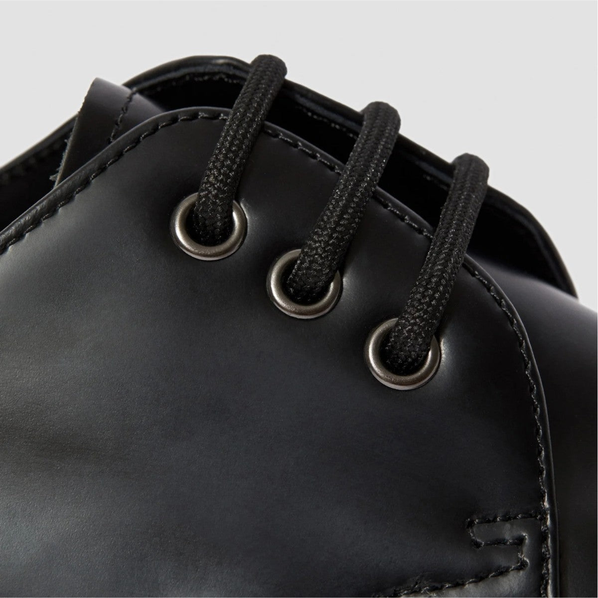 Dr. MARTENS 1461 QUAD 3 HOLE SHOE ドクターマーチン 1461 QUAD 3 ホール シューズ DM-25567001-BK【レディース 3ホール 厚底 スタックソール 定番 イエローステッチ 25FW】