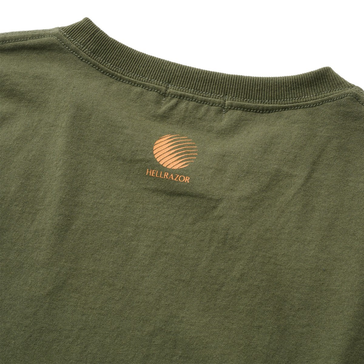Hellrazor LETTER SHIRT ヘルレイザー レター シャツ 01125SPZYS5301【メンズ Tシャツ 半袖 グラフィック フロントプリント 25FW】