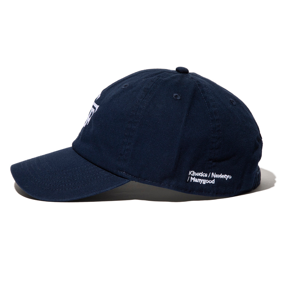 NAVIETOKYO Kinetics x NAVIETOKYO x MANY GOOD F&F Cap ネイビートーキョー ファミリー&フレンズ キャップ NVTK-MNGD-05【メンズ 帽子 キャップ ロゴ グラフィック コラボ 25FW】