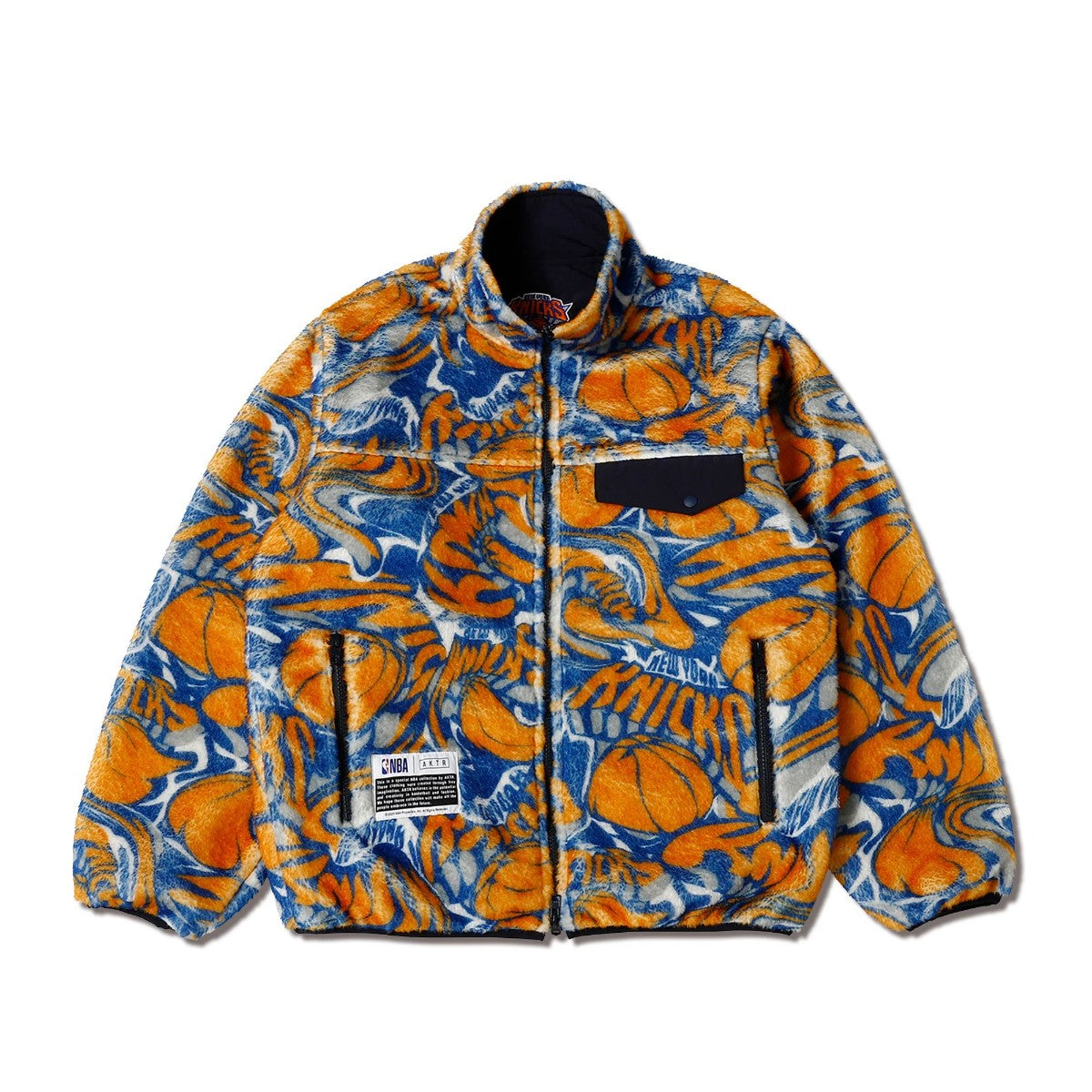 aktr リバーシブルフリースジャケット AKTR NBAxAKTR REV FLEECE JACKET NYK 225-057010 – Kinetics