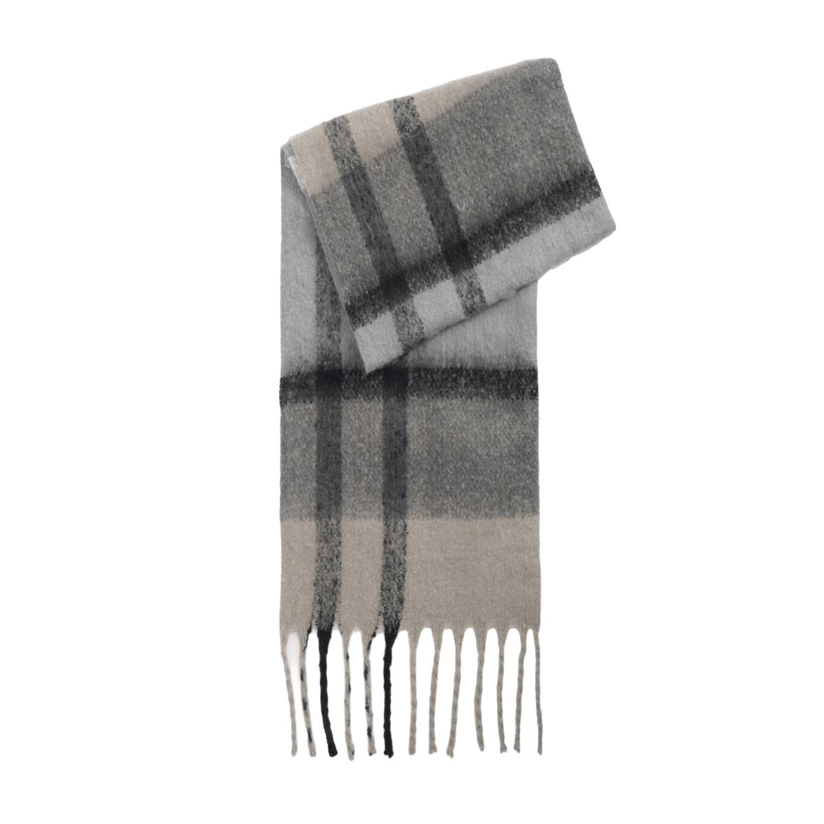 Barbour Isla Tartan Boucle Scarf バブアー アイラ タータン ブークレ スカーフ LSC0293GY72【メンズ スカーフ タータン チェック マフラー 25FW】