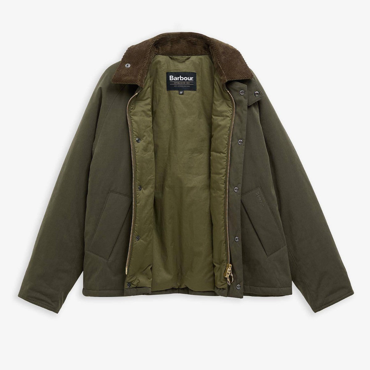 Barbour Transport Padded Jacket バブアー トランスポート パデッド ジャケット MCA1065【メンズ ジャケット 中綿 アウター 防寒 25FW】