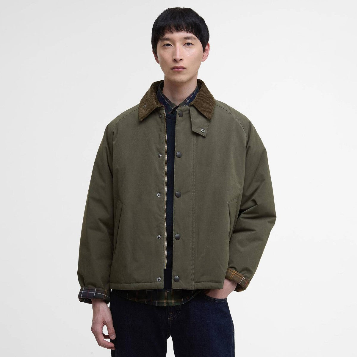 Barbour Transport Padded Jacket バブアー トランスポート パデッド ジャケット MCA1065【メンズ ジャケット 中綿 アウター 防寒 25FW】